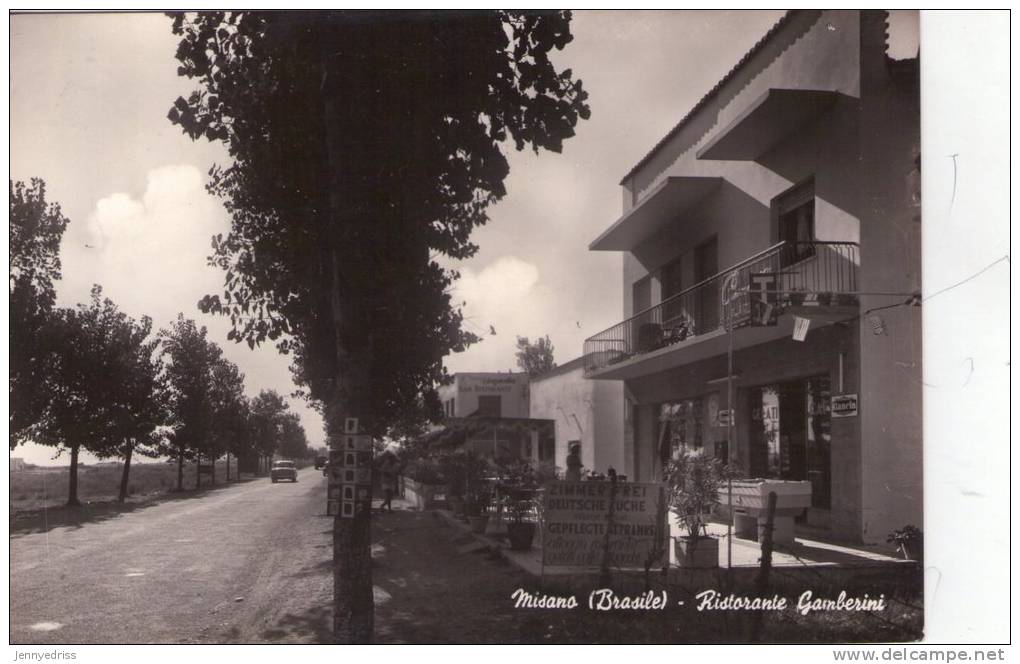 MISANO ADRIATICO  ,  MISANO  BRASILE  ,ristorante  Gamberini - Rimini