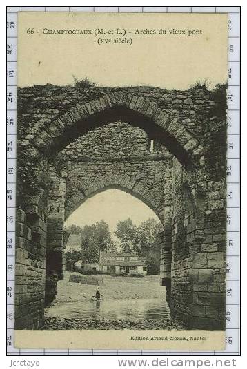 Arches Du Vieux Pont à Champtoceaux, Ref954 - Champtoceaux