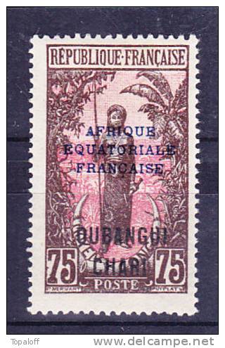 Oubangui  N°58 Neuf  Charniere - Ungebraucht