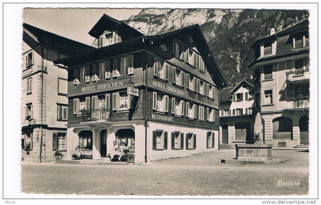 CH2269     ERSTFELD : Hotel Hircchen - Erstfeld