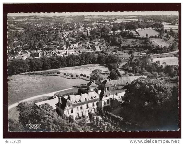 22 Moncontour Chateau Les Granges &amp; Vue Panoramique Aérienne édit. Combier N° 424-78 A - Moncontour