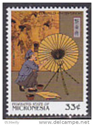 Mikronesien 1999. Wissenschaft U. Technologie In China - Schirm  (B.0760.10) - Mikronesien