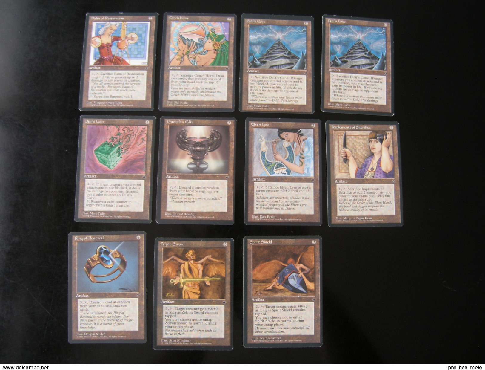 CARTE MAGIC THE GATHERING - FALLEN EMPIRES - LOT 179 CARTES EN ANGLAIS - VOIR PHOTOS ET DESCRIPTION - Lots