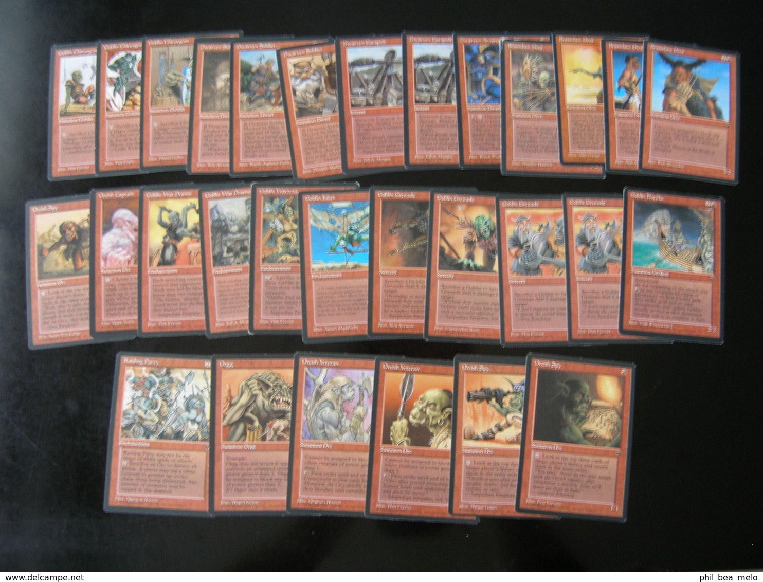 CARTE MAGIC THE GATHERING - FALLEN EMPIRES - LOT 179 CARTES EN ANGLAIS - VOIR PHOTOS ET DESCRIPTION - Lots