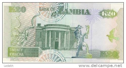 BILLET # ZAMBIE # 1992 # 20KWACHA   # NEUF - Zambia