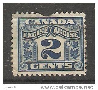 Canada  Excise Duty (o) - Steuermarken