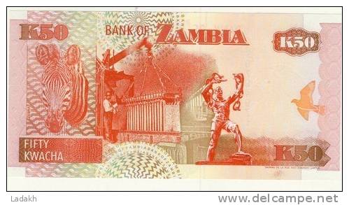 BILLET # ZAMBIE # 1992 # 50 KWACHA   # NEUF - Zambia