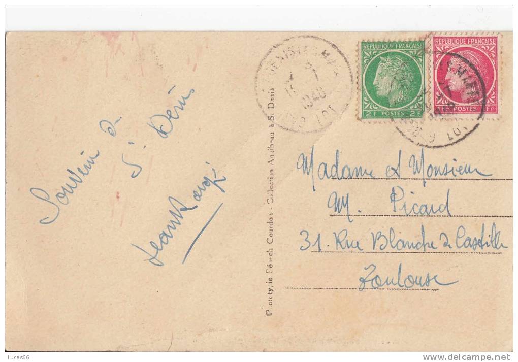 1940 SAINT DENIS PRES MARTEL - LA GARE - Other & Unclassified