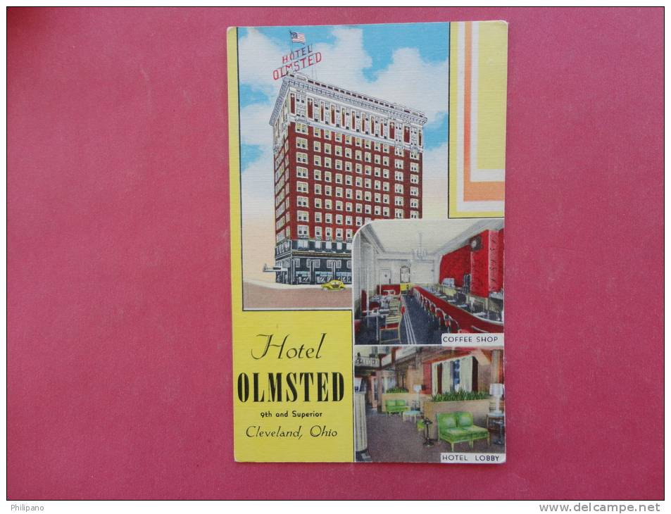 - Ohio > Cleveland  Hotel Olmsted  With Coffee Shop Interior  Linen Not Mailed         Ref  885 - Cleveland