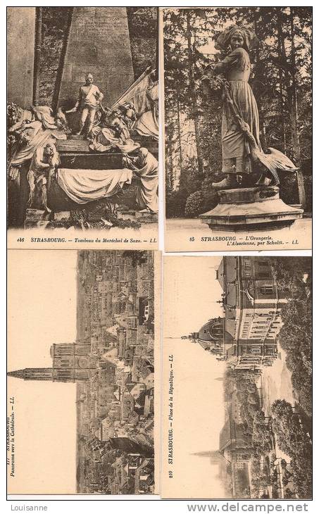 13 / 3  / 325    - LOT DE 17 CP  DE  STRASBOURG - 5 - 99 Postcards