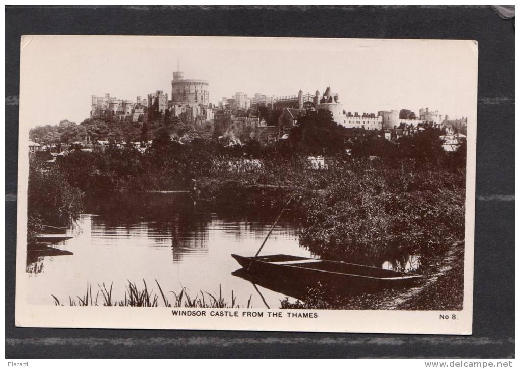 37649   Regno Unito,  Windsor  Castle  From  The  Thames,  NV - Windsor Castle