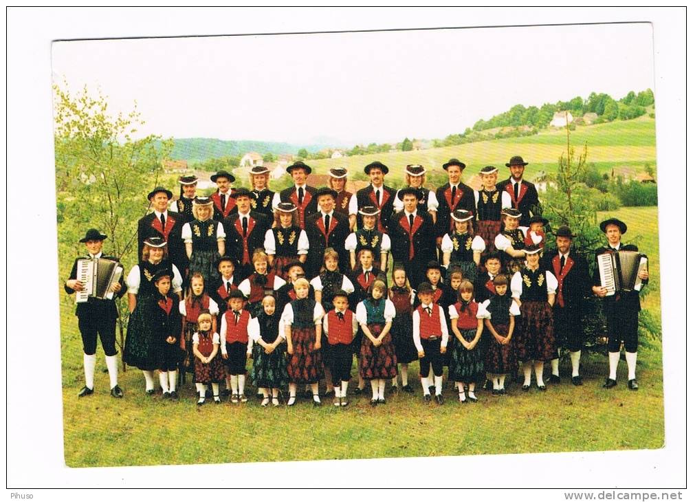 D3710:    BONNDORF-GÜNDELWANGEN : Trachtengruppe Gündelwangen - Waldshut-Tiengen