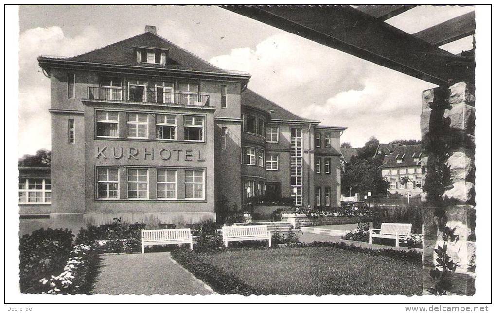 Deutschland - Bad Hersfeld - Am Kurhotel - 1956 - Bad Hersfeld