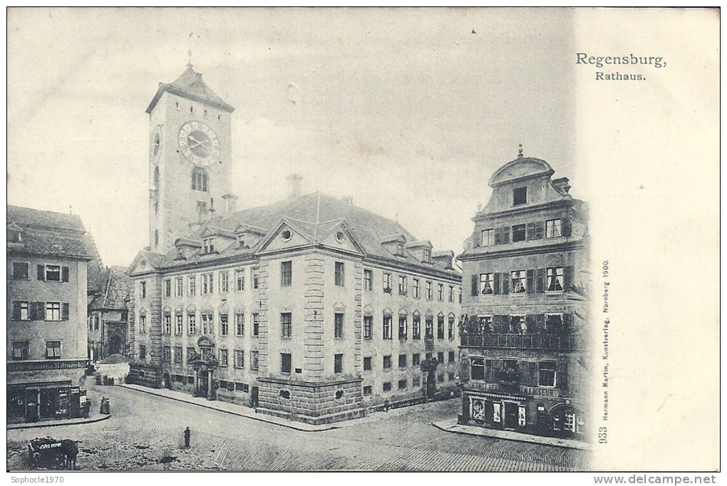 ALLEMAGNE - BAVIERE - REGENSBURG - Rathaus - Mairie - Regensburg