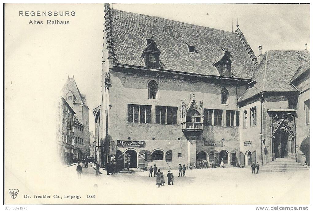 ALLEMAGNE - BAVIERE - REGENSBURG - Altes Rathaus - Mairie - Regensburg