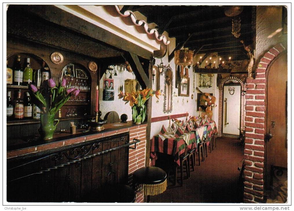 Brussel, Bruxelles, Restaurant Brisas De Andalucia, Corrigé Vers Titos Bar, 71 Rue Marché Au Charbon  (pk9864) - Cafés, Hotels, Restaurants