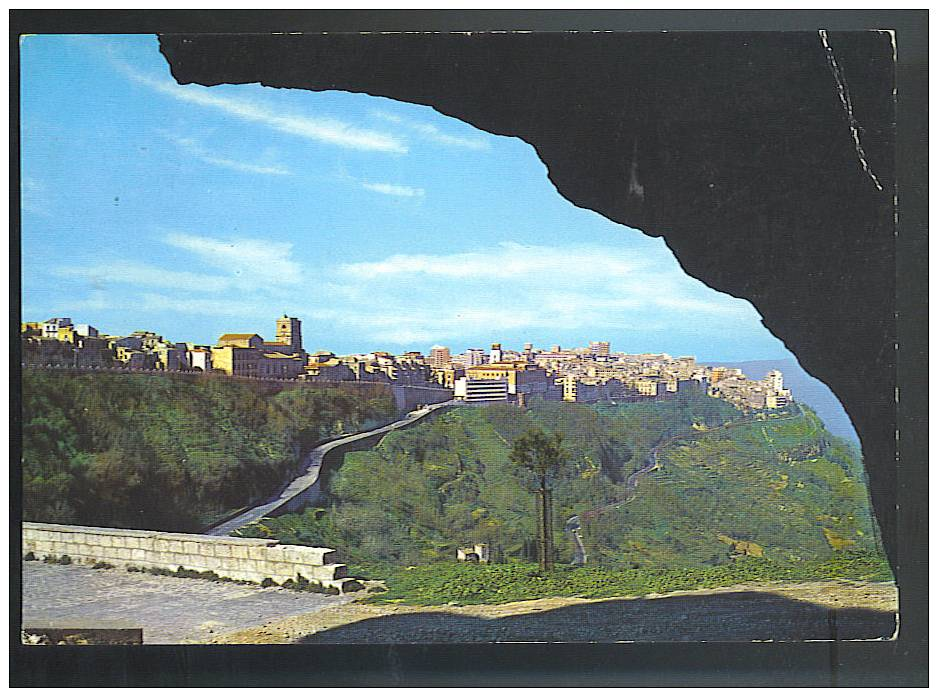 ENNA  Panorama Cartolina  Viaggiata  1966 - Enna