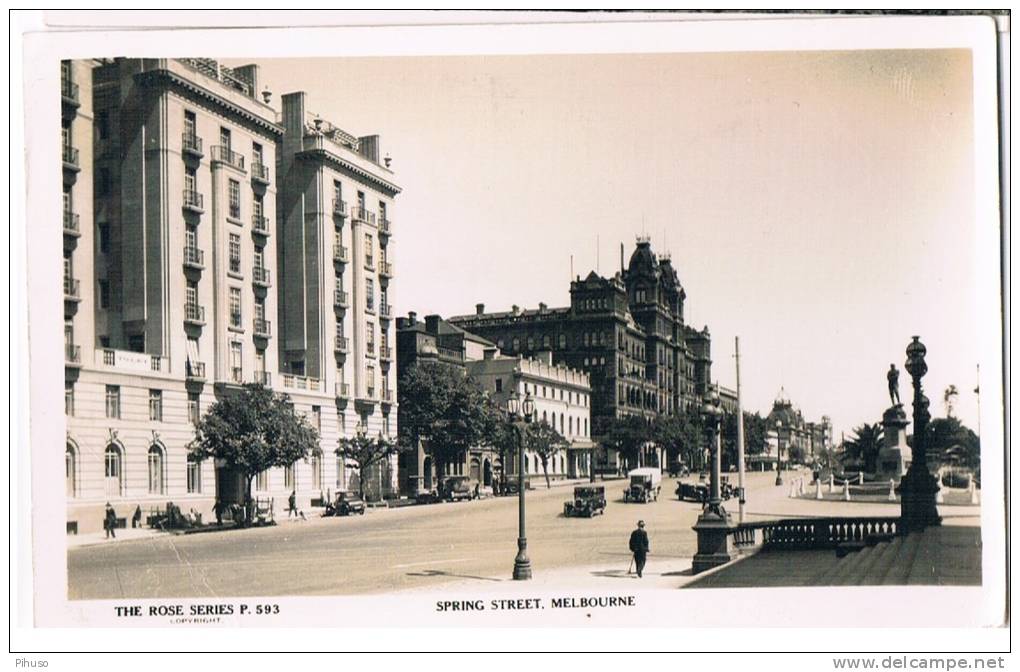 AUS-109  MELBOURNE : Spring Street - Melbourne