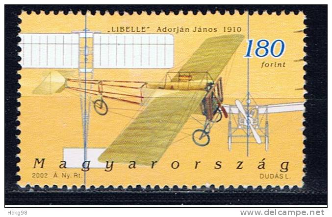 H Ungarn 2002 Mi 4713 Flugzeug - Used Stamps