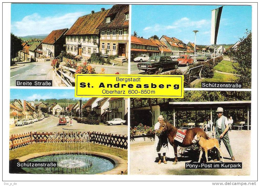 Deutschland - St. Andreasberg - Cars - Autos - PKW - VW Käfer - Pony Post - Pferd - St. Andreasberg