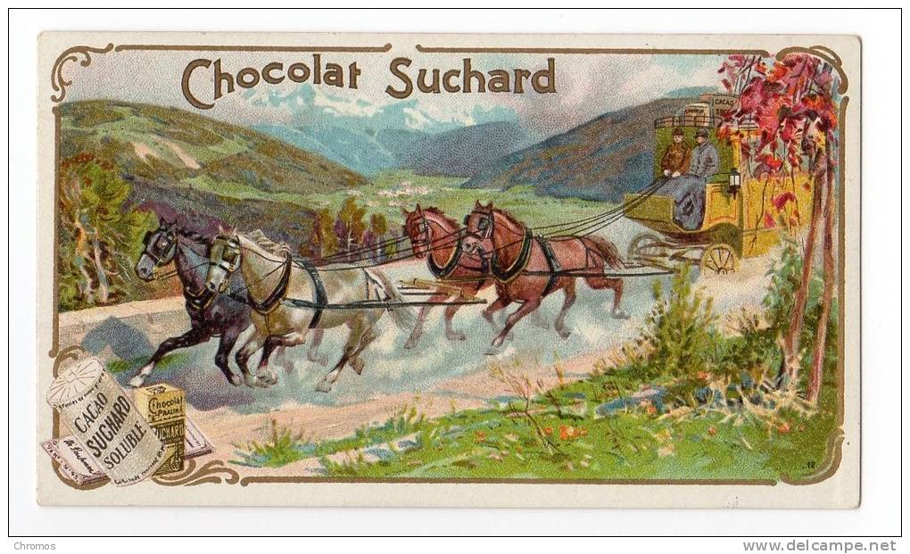 Chromo SUCHARD, 119 / 12: Diligence En Suisse (?) - Suchard