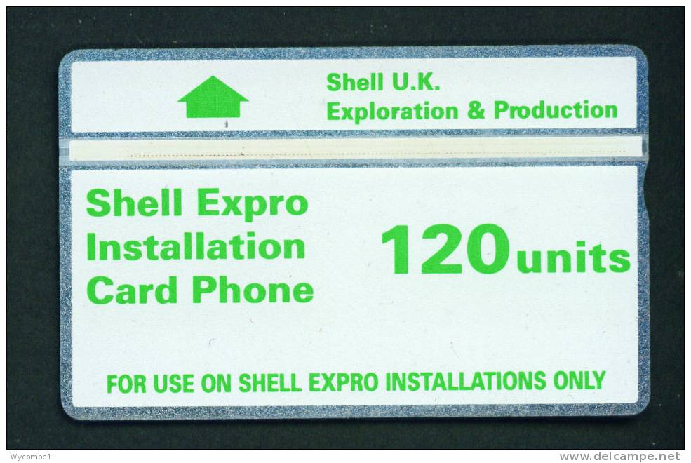 GREAT BRITAIN - Oil Or Gas Rig Use Only Optical Phonecard As Scan - [ 2] Erdölplattformen