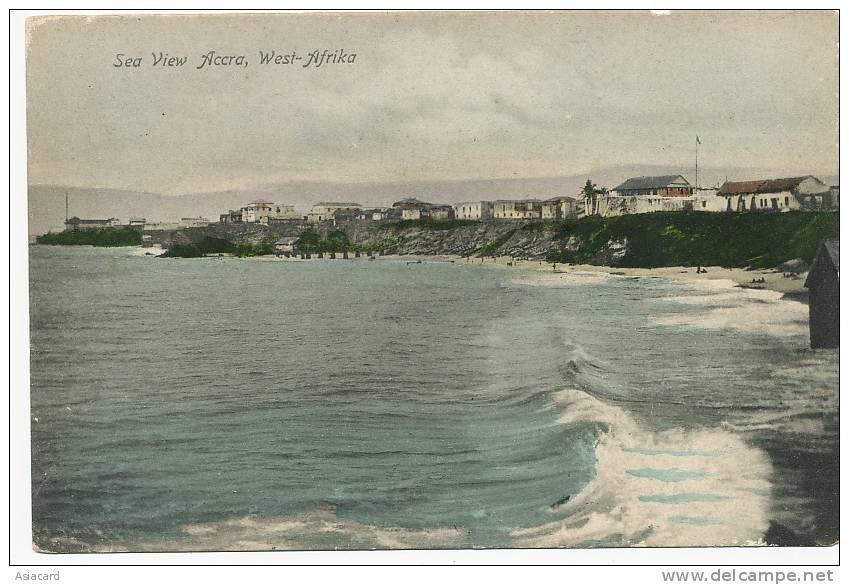 Accra Sea View , West Afrika Edit Franz Spenker Hbg 19 No 6069 - Ghana - Gold Coast