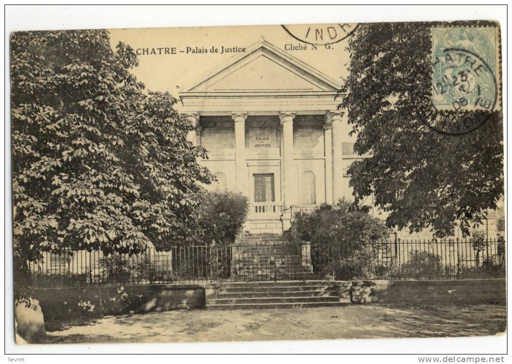 LA CHATRE. -  Palais De Justice - La Chatre