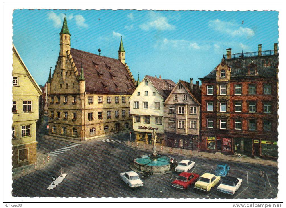 CPM De Biberach A. D. Riss   Rathaus Mit Marktplatz - Biberach