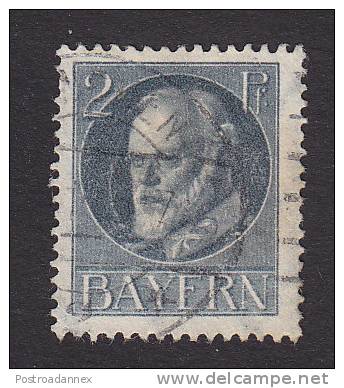 Bavaria, Scott #94, Used, King Ludwig III, Issued 1918 - Other & Unclassified