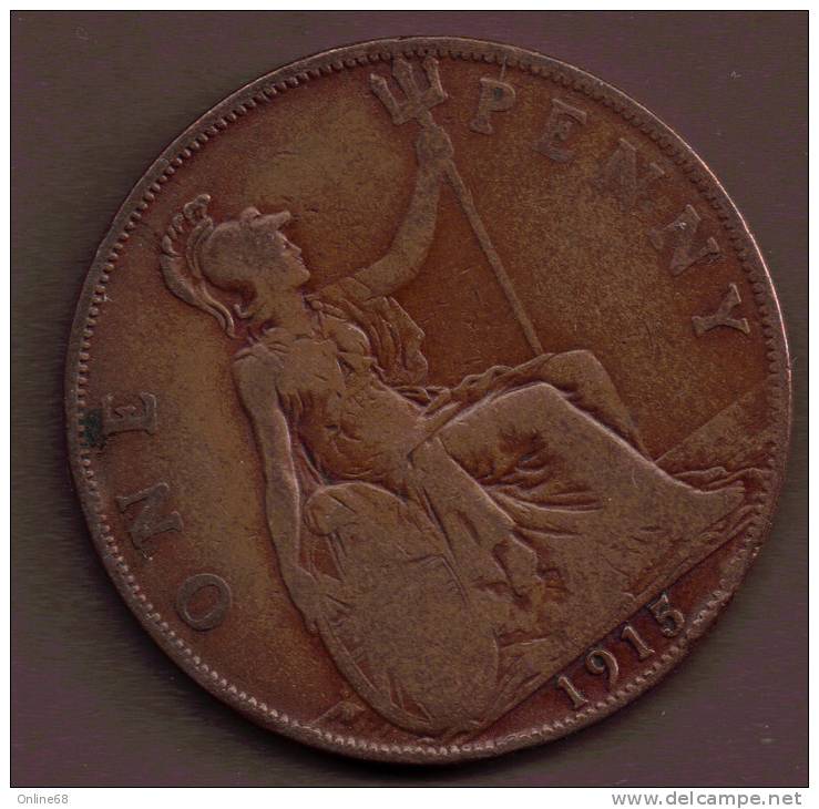 GB 1 PENNY 1915 - D. 1 Penny