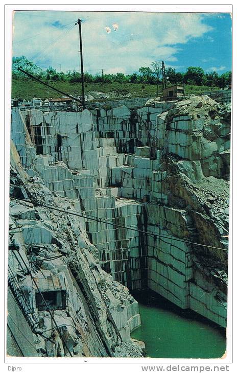 Granite Quarry Barre Vermont - Moderne Ansichtskarten