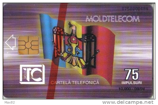 MOLDOVA / MOL 02 - 09. 94 FIRST ISSUE, MINT - Moldavie