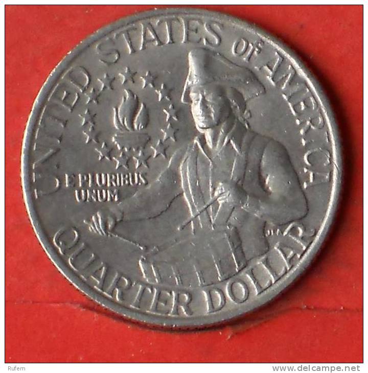 USA  50  CENTS  1976   KM# 204  -    (Nº01662) - 1932-1998: Washington