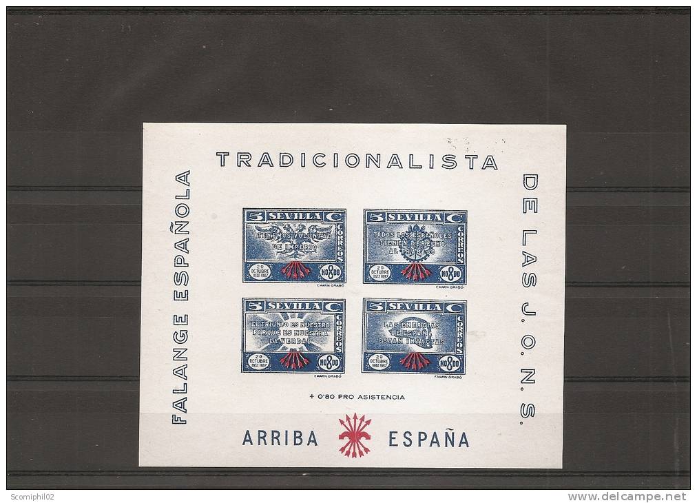 Espagne -Nationalistes ( BF Privé Xxx -MNH) - Emisiones Nacionalistas