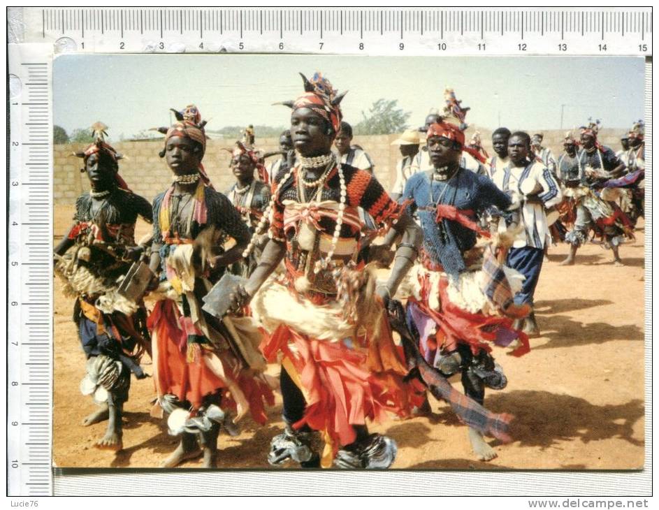 BURKINA FASO  -  Semaine Nationale De La Culture Koudougou - Réo 88 - Danseurs Warba Du Ganzourgou - Burkina Faso