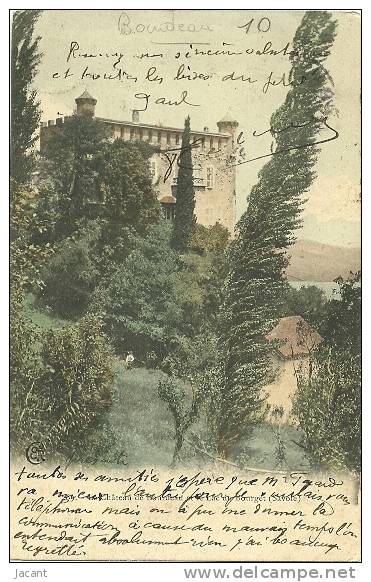 Chateau De Bourdeau Et Lac Du Bourget - Le Bourget Du Lac