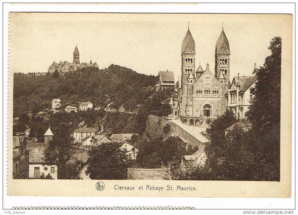 Clervaux - Lot De 9 Cartes: Panorama, Château, Eglise, Abbaye, Pylône, Monument - Clervaux