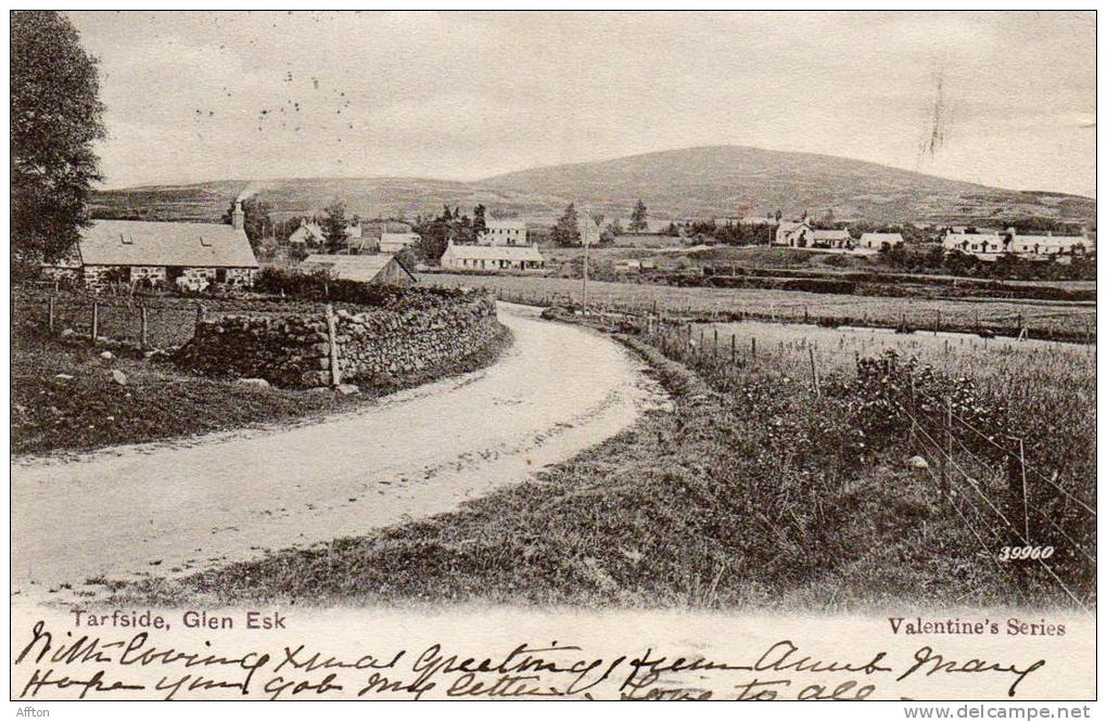 Tarfside Glen Esk 1905 Postcard - Angus