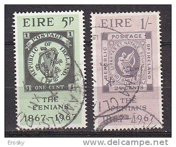 Q0259 - IRLANDE IRELAND Yv N°199/200 - Gebruikt