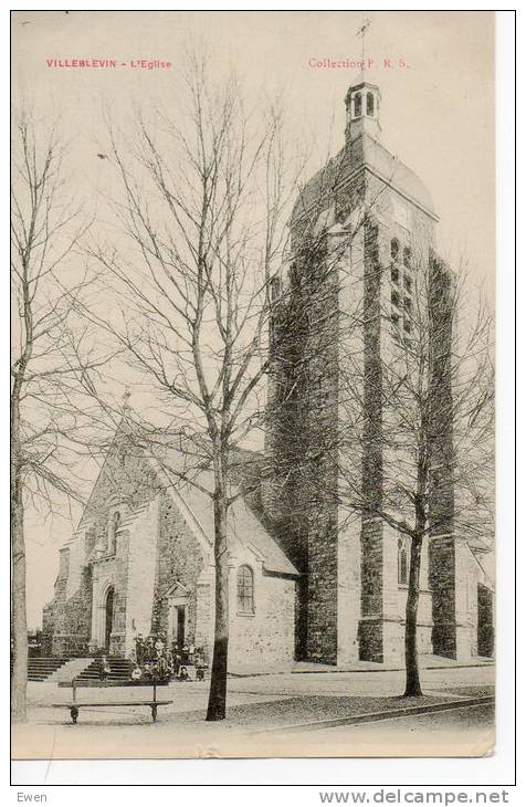 Villeblevin. L'Eglise. - Villeblevin