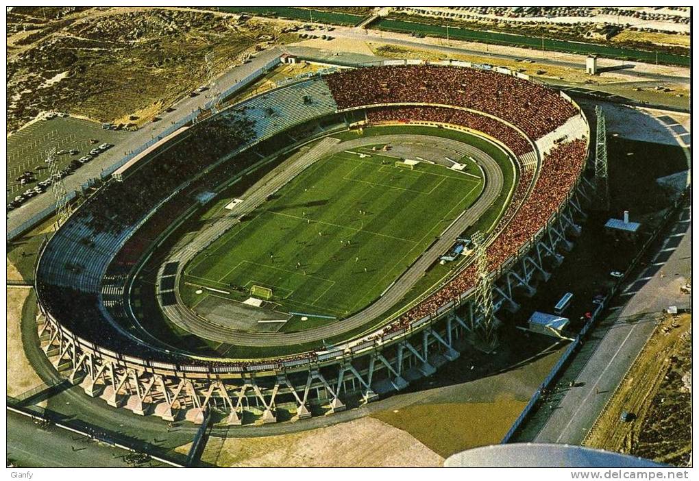 CAGLIARI STADIO SANT´ELIA 1980 ANIMATA STADIUM CALCIO - Cagliari