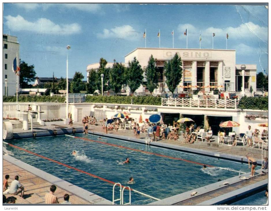 (321) France - Sables D´Olonne Swimming Pool + Casino - Swimming