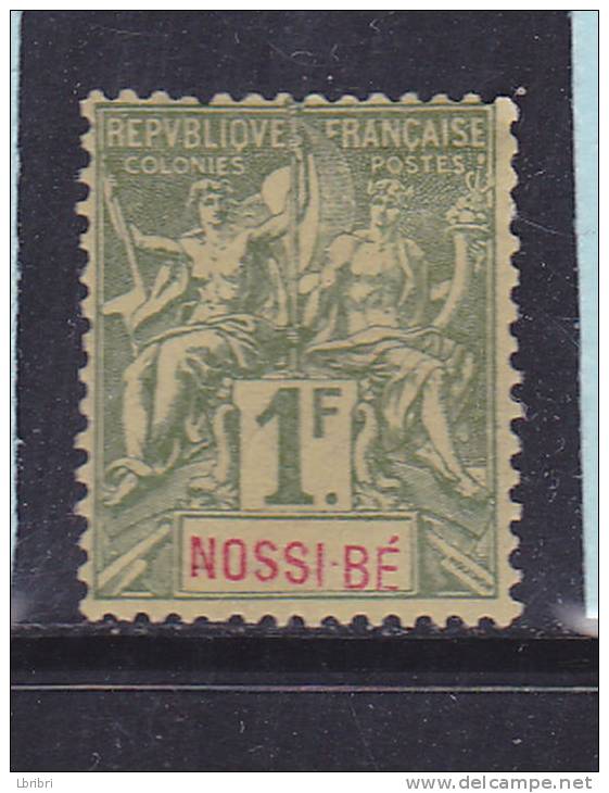 NOSSI BE N° 39 1F VERT OLIVE TYPE GROUPE NEUF AVEC CHARNIERE - Andere & Zonder Classificatie