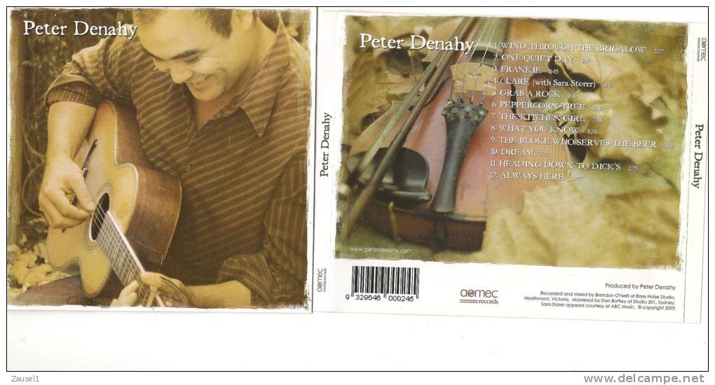 Peter Denahy - Same  - Original CD - Country & Folk