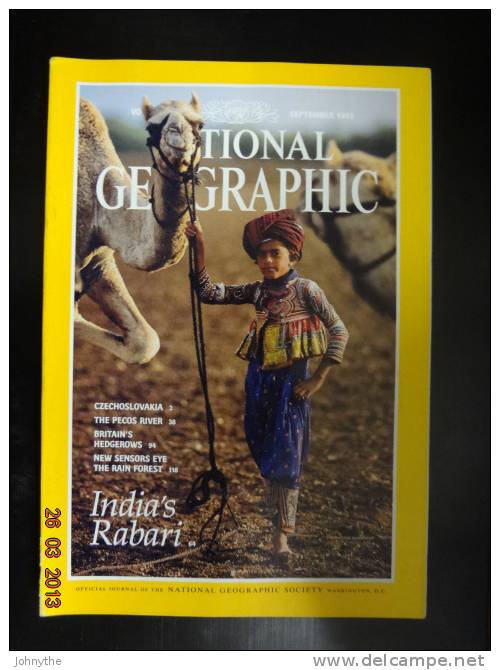 National Geographic Magazine September 1993 - Sciences