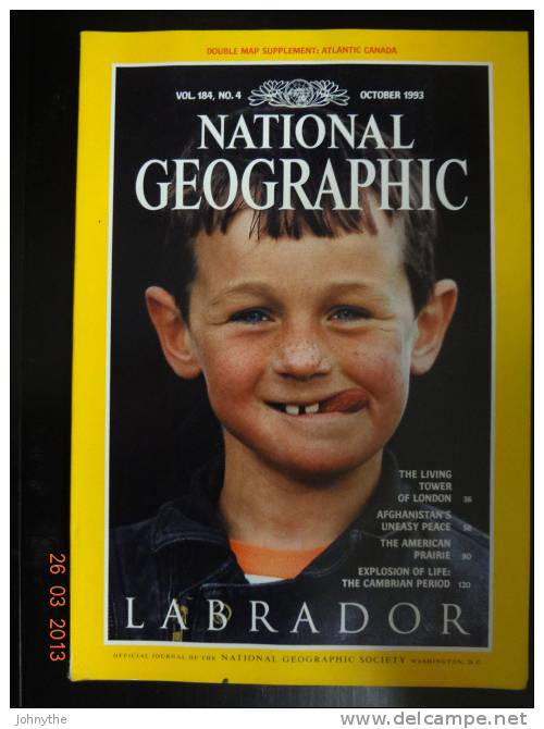 National Geographic Magazine October 1993 - Wetenschappen