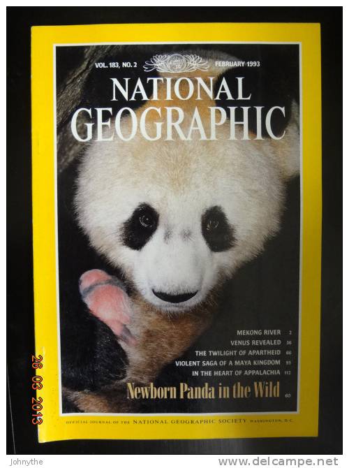 National Geographic Magazine February 1993 - Other & Unclassified