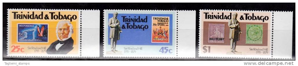 Trinidad & Tobago, 1979, SG 551/3, Complete Set Mint Hinged - Trinidad & Tobago (1962-...)