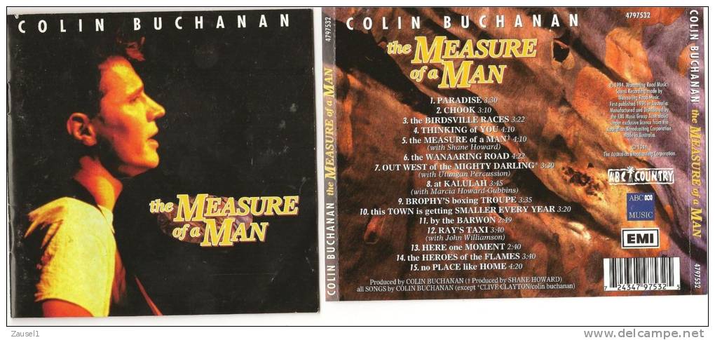 Colin Buchanan - The Measure Of A Man - Original CD - Country & Folk